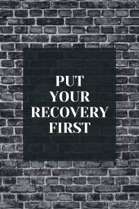 Put your recovery first when going back to school