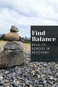 Balance with school in recovery